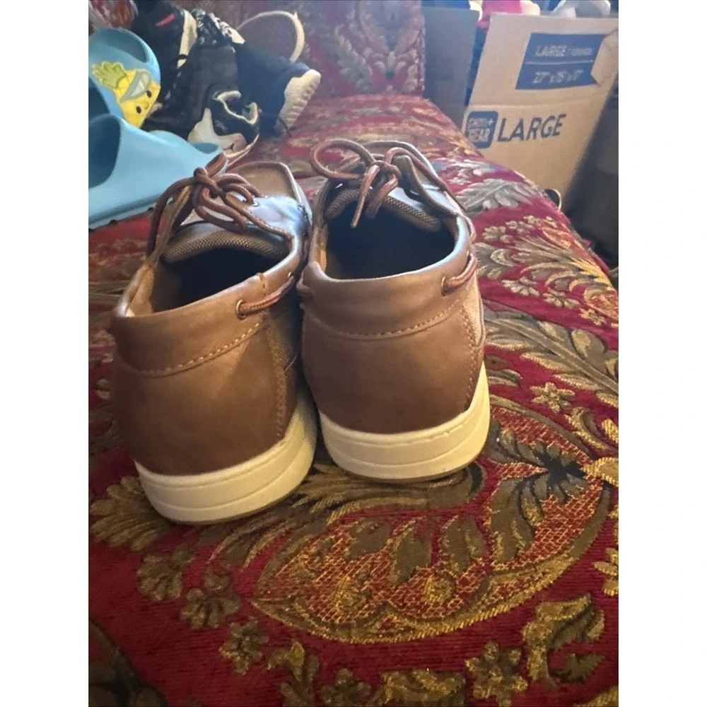 Vostey Men's Boat Shoes Slip On Sneaker Casual Loafers Size 11